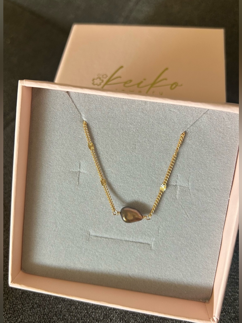 Keiko Jewelry Keshi Pearl Necklace